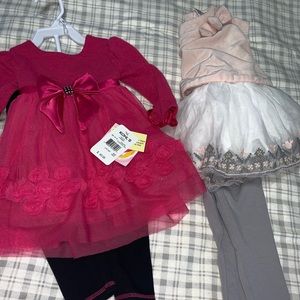 Girls 18 month dress/pants outfits